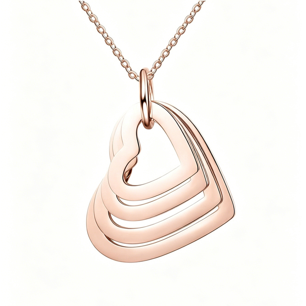 Oro rosa 4 cuori