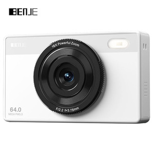 BENJIE A1 2.7K Digital <strong>Camera</strong> 2.8'' IPS Touch Screen Point and Shoot Compact <strong>Camera</strong> With 16X Zoom Anti-Shake Cameras for Kids - Product Image 2