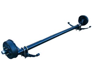High-Quality 3500Lb10&quot; 5 Bolt 4.5&quot; Electric Brake Drum L68149 <strong>L44649</strong> Taper Roller Bearing Drop Trailer Axle with Trailer Parts - Product Image 1