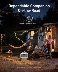 Sunohoo năng lượng mặt trời Máy phát điện 1000W ngân hàng LiFePO4 ngân hàng điện cầm tay trạm Pin điện RAVPOWE - Product Image 5