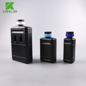 Hotsale 500ml/1l/2l siyah Alinity plastik immünolüminesan reaktif şişesi laboratuvarlarda veya tıbbi kullanımda HDPE kullanımından yapılmıştır - Product Image 2