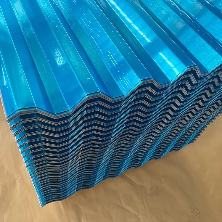 Factory supply Zinc Coated Full Hard G550 26 Gauge Corrugated Galvanized Steel Roofing Sheet