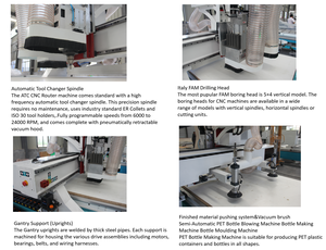<strong>Nesting</strong> <strong>ATC</strong> <strong>Cnc</strong> <strong>Router</strong> for Wood Working Cabinet Making With Drilling Bank Loading and Unloading System - Product Image 3