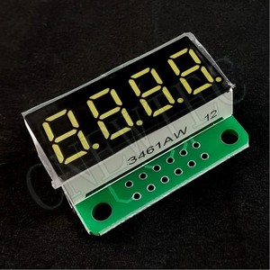 0.36 pollici 4 bit digitale LED Display 7 segmento modulo 5 opzioni di colore scheda di sviluppo per Arduino STM32 STC AVR AT89C52 Driver