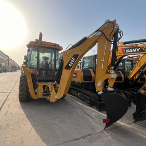 Integrated 4WD Backhoe Loader-Excavator for Engineering &amp; Agriculture with Digging/<strong>Loading</strong> <strong>Functions</strong> Core Gearbox Component - Product Image 1
