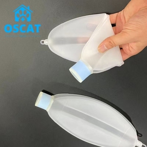OSCAT XZ-04 Veterinary Equipment Reusable Veterinary Instrument Dog <strong>Lung</strong> Diagnosis Medical Silicone Breathing Bag
