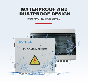 USFULL Wholesale 2 to 24 Strings PV <strong>Combiner</strong> Box 1000V DC 16 <strong>Input</strong> <strong>1</strong> <strong>Output</strong> Solar Distribution Board for Lifepo4 Lithium Battery