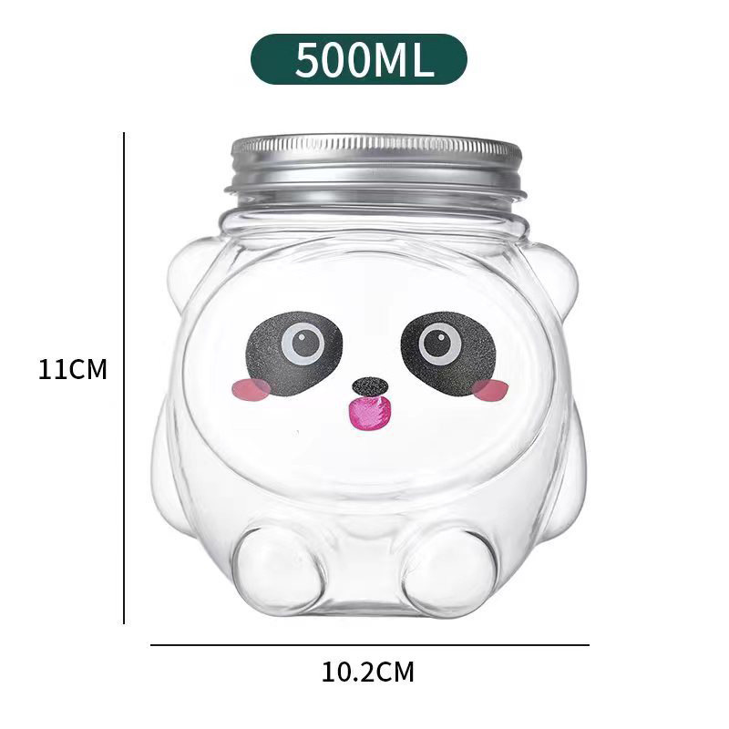panda transparente 500ml