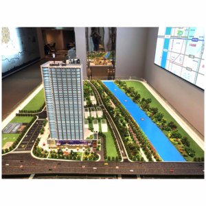 建筑比例模型，现代设计风格的建筑模型，适用于公寓建筑设计。 - Product Image 3