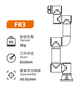 Six-axis Collaborative <strong>Robot</strong> Arm FR3 Welding <strong>Loading</strong> and <strong>Unloading</strong> Handling and <strong>Palletizing</strong> <strong>Robot</strong> - Product Image 6