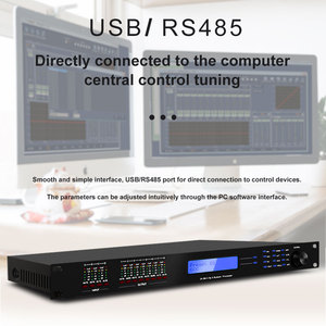 Depusheng DSP480 Four in Eight Out Speaker Sound System Professional Digital Intelligent Digital Effector <strong>Audio</strong> Processor - Product Image 4
