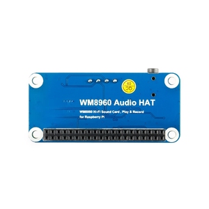 <strong>Raspberry</strong> <strong>pi</strong> 4/3B+ WM8960 <strong>audio</strong> module expansion board stereo codec speaker with small speaker Development board...