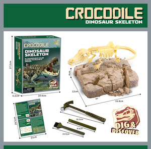Kazı kazmak kiti iskelet diy montaj oyuncak dinozor fosil modeli - Product Image 5