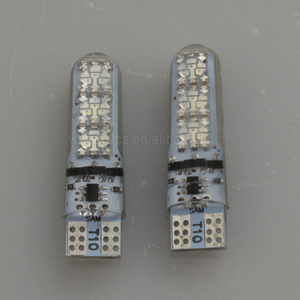 12v 194 168 501 W5W otomatik led T10 6led 5050 RGB araba led ışık uzaktan kumanda çok renkler RGB araba led ampul - Product Image 4