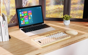 FD 1501 <strong>Customization</strong> Colorful Wireless <strong>Keyboard</strong> and <strong>Mouse</strong> <strong>Combo</strong> 2.4G USB Compact Portable and Quiet <strong>Keyboard</strong> and <strong>Mouse</strong> for PC L - Product Image 4