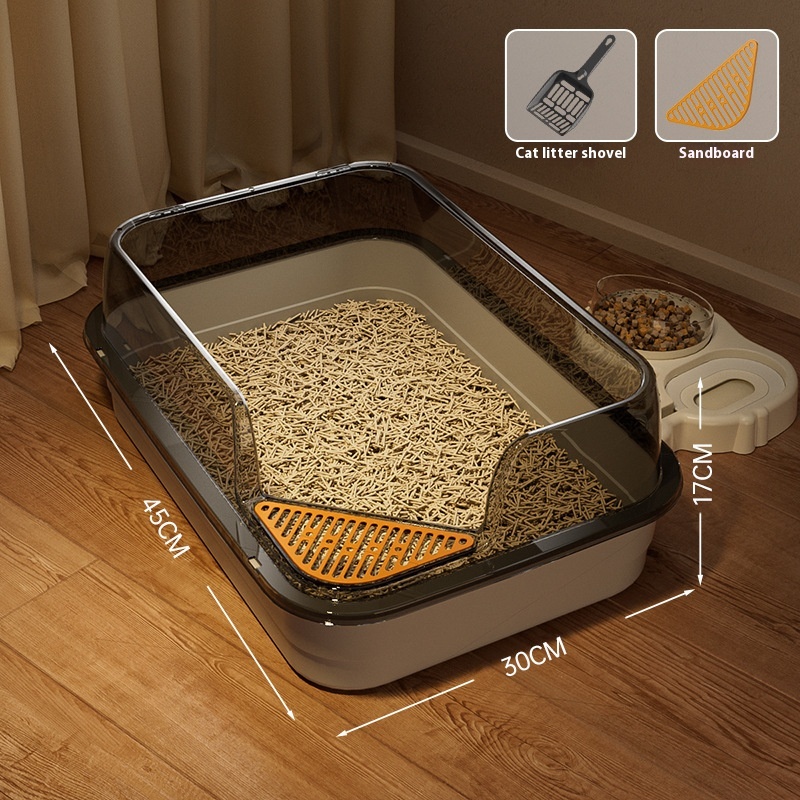 Send a litter shovel and a sand slab