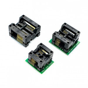 Smart Electronics 150mil 200MIL <strong>Socket</strong> Converter Module SOIC8 <strong>SOP8</strong> to DIP8 EZ <strong>Programmer</strong> Adapter - Product Image 1