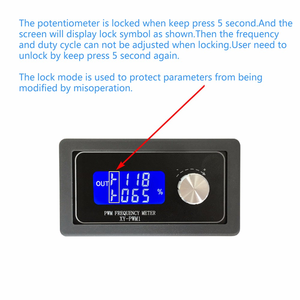 <strong>Pwm</strong> <strong>Pulse</strong> Frequency Duty Cycle Adjustable Module Square Wave Rectangular Wave Signal Generator Xy-pwm1 - Product Image 4