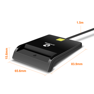 ZOWEETEK ID IC Card <strong>Reader</strong> ISO 7816 Chip Card <strong>Reader</strong> Writer EMV CAC USB 2.0 Smart Card <strong>Reader</strong> for Windows, Mac OS, Linux - Product Image 6