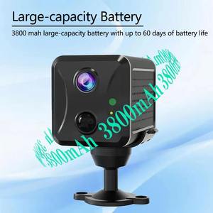 Ubox 5MP Mini 4G Seguridad Survalance Cámara de red IP 2400 mAh Batería grande Intercomunicador de voz CCTV Seguridad Cámara inalámbrica Wifi - Product Image 4