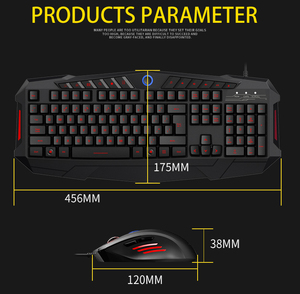 System Accessories Programmable Premium Tuning Knob Programmable Gkeys Different Color LED Backlight Wired <strong>Keyboard</strong> - Product Image 6