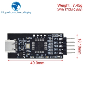 TZT DAPLINK di alta qualità sostituisce JLINKOB/STLINK STM32 bruciatore, Downloader e braccio emulatore per Arduino - Product Image 2