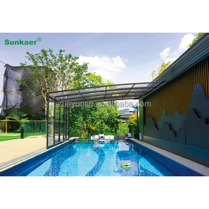 Fast Delivery Customized Polycarbonate Retractable <strong>Pool</strong> <strong>Enclosure</strong> <strong>Cost</strong> Residential <strong>Pool</strong> <strong>Enclosure</strong> Mobile Cover for <strong>Pool</strong> - Product Image 4