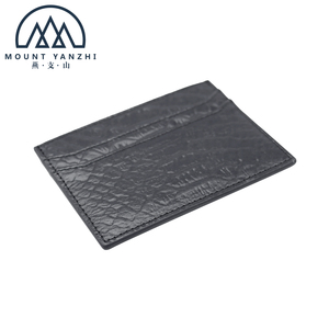 Tarjetero de piel auténtica con diseño de pitón de lujo y logotipo personalizado, tarjetero de piel con diseño de serpiente unisex - Product Image 6