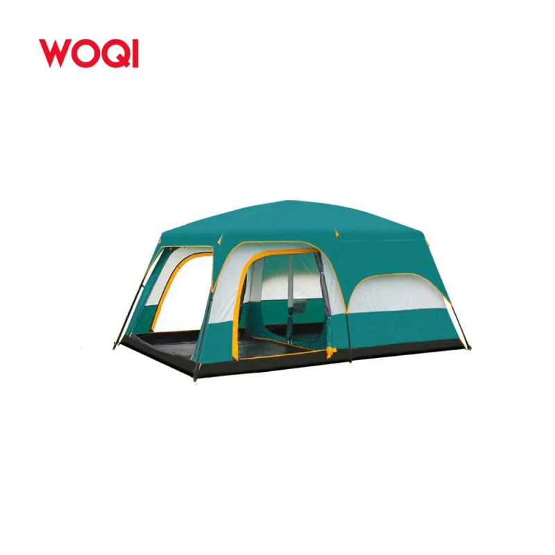 Tenda a cupola istantanea da campeggio impermeabile personalizzata per esterni a doppio strato all'ingrosso WOQI