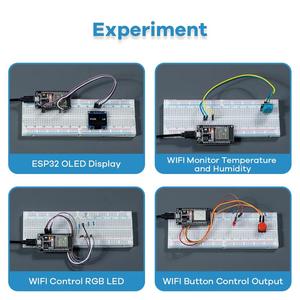 Grundlegendes Starter-Kit für ESP32 ESP-32S WIFI Development Board Projekt-Lernkit mit Tutorials ESP32-Kit mit Box - Product Image 2