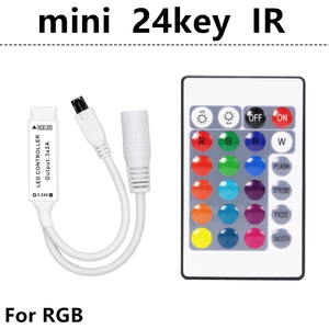 Светодиодная ИК-контроллер RGB светодиодные фонари контроллер ИК-пульт дистанционного управления диммер DC12V для RGB 3528 5050 светодиодные ленты контроллер светодиодной ленты - Product Image 5