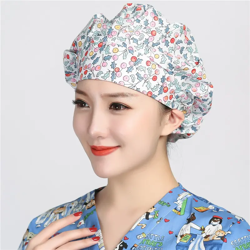 If — chapeau de chirurgie pour hommes et femmes, accessoire pour infirmier, médecin, animaux de compagnie, gommage médicale, casquette de travail de laboratoire, pharmacie, vente en gros