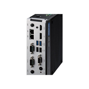 ADVANTECH Intel Atom x6413E Quad Core y Celeron N6210 Dual Core SoC con DP/Dual LAN/Dual COM DIN-Rail Fanless Box PC - Product Image 1