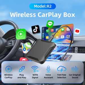 新定制标志2合1无线Carplay适配器迷你USB加密狗，适用于安卓和自动即插即用5千兆赫无线快速连接 - Product Image 4
