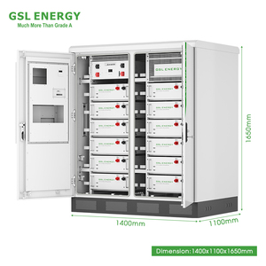 Hệ thống năng lượng mặt trời thương mại năng lượng GSL với pin lithium ion 120kwh đến 250kwh tắt hệ thống lưu trữ năng lượng kết nối lưới - Product Image 4
