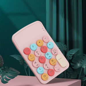 Mini 2.4G Wireless <strong>Numeric</strong> <strong>Keyboard</strong> Green <strong>Numeric</strong> <strong>Keyboard</strong> External Circular <strong>Keyboard</strong> for Financial Accounting