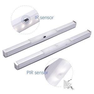 PIR Della Cucina del sensore Pir Sensore di Movimento di Notte Armadio Pannello corridoio ha condotto la luce armadio batteria ricaricabile