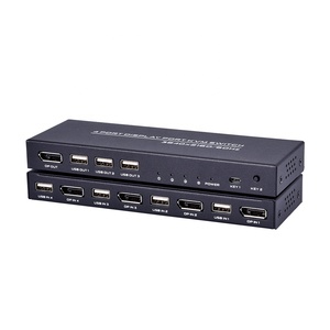 SYONG 4K @ 60Hz KVMスイッチ4コンピューターKVMスイッチDisplayportOneモニタースイッチでマウスキーボードプリンターUSB2.0デバイスを共有 - Product Image 2