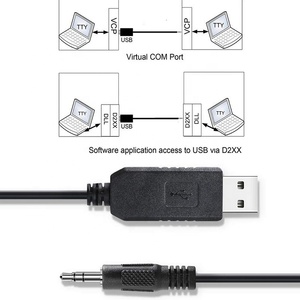 Cavo Console OEM Ftdi Usb Rs232 a Trs Jack Audio da 3.5Mm cavo Console programma seriale - Product Image 1