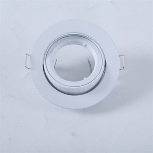 Metal gömme tavan çerçeve LED spot konut downlight fikstür GU10///GU5.3/MR11 braketi tam renkli spot durumda - Product Image 6