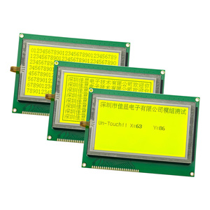 COB TP STN Módulo LCD amarillo Fuente de alimentación de 5,0 V Pantalla gráfica grande Resolución de 240x12 RA8822PIN Pantalla táctil gráfica Lcd - Product Image 1