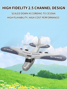 <strong>Cessna</strong> TY9 Rc Fixed Wing Flying Glider Plane Model 2.4G 2.5Ch Rc EPP Foam Airplane Glider <strong>Toy</strong> with LED Lights - Product Image 6
