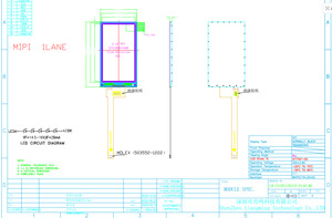 LM fabbrica personalizzato 2.41 pollici TN TFT modulo Display LCD 272*480 MCU SPI pannello con retroilluminazione a LED e ST7797 Driver IC Cog tipo - Product Image 4