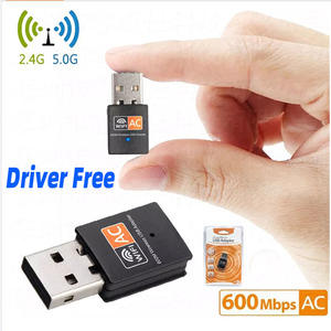 2023 Best Seller Usb Wifi Receiver Dongle 600mbps Usb2.0 Wireless Wifi Adapter <strong>Network</strong> Cards for Laptop Minipc <strong>Computer</strong> Tv Box