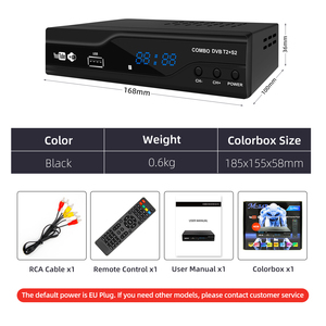 Combo DVB S2 T2 Satellite Tv <strong>Receivers</strong> IKS DVB T2 S2 Set Top Box DVB T2 <strong>Receiver</strong> - Product Image 5
