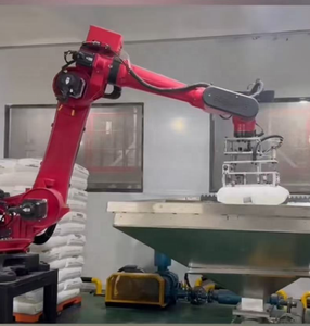 Automat isiertes hoch effizientes Be-und Entladen von Robotern zum Auspacken von Getreide zements amen beuteln zum Brechen von Enthaarung mitteln - Product Image 1