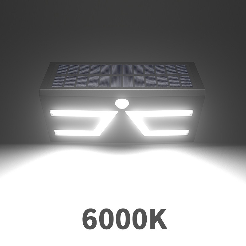 Coque noire, lumière blanche froide.