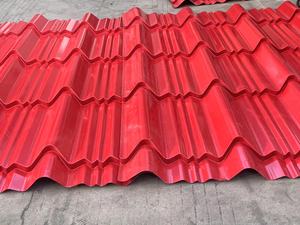 High Quality Glazed Tile Roll Forming Machine for Q Tile Roof Making Used Condition with PLC Control <strong>System</strong> Made <strong>in</strong> China - Product Image 5