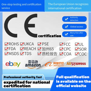 การประมวลผลการรับรอง EU CE เครื่องจักร FCC FDA Amazon CPC PSE ถึง ROHS UKCA MSDS - Product Image 4