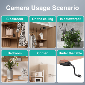 Fisheye Mini <strong>Camera</strong> Goose Neck Network With Surveillance <strong>Camera</strong> Wireless Probe Prompt Motion Alarm Wifi Smart Detection <strong>Camera</strong> - Product Image 5
